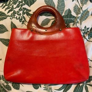JOLAN Red Vintage Bag (Circa 50s/60s)
